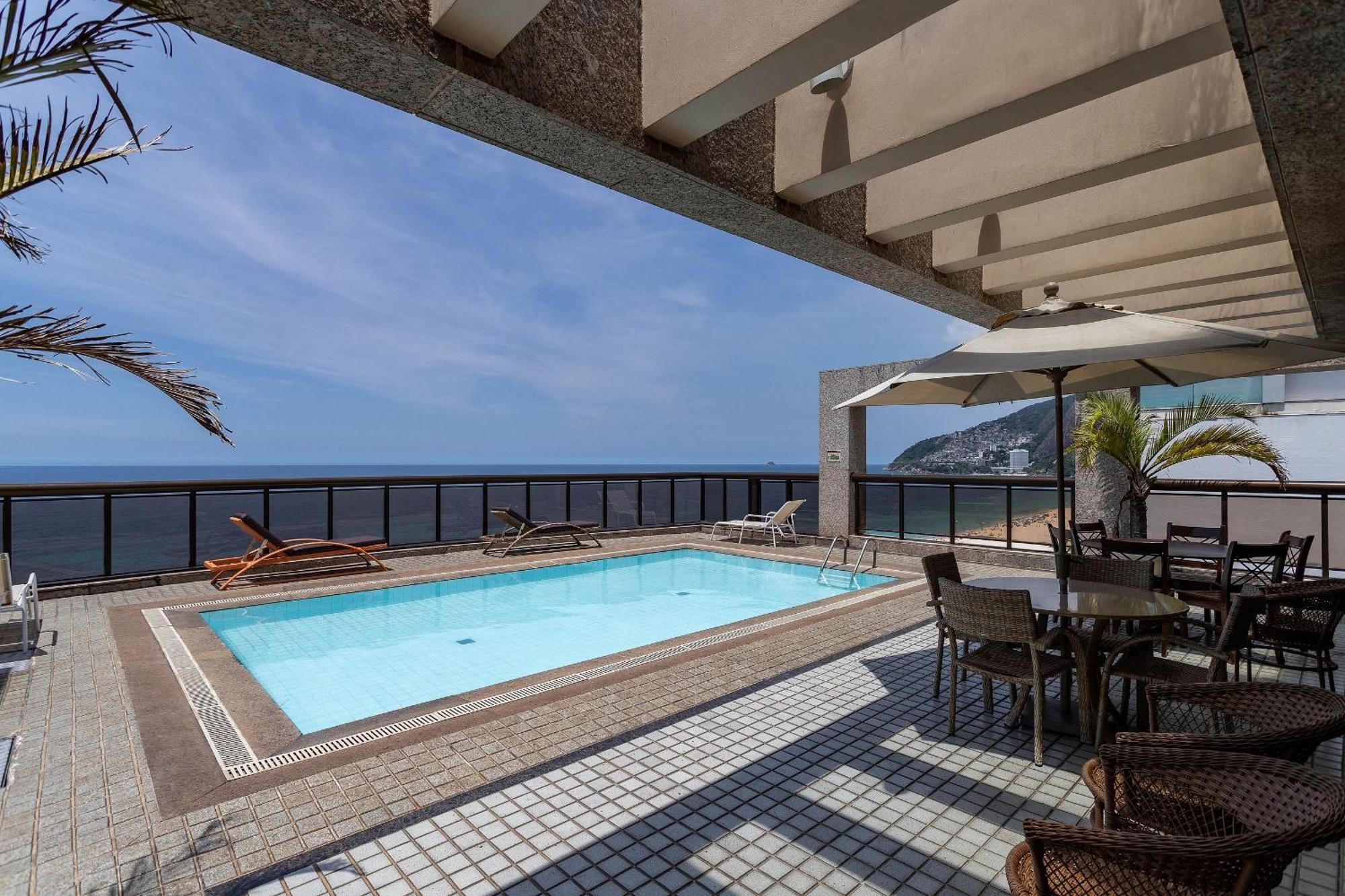 Vista Lateral, Edificio Frente A Praia Rio de Janeiro Exteriör bild