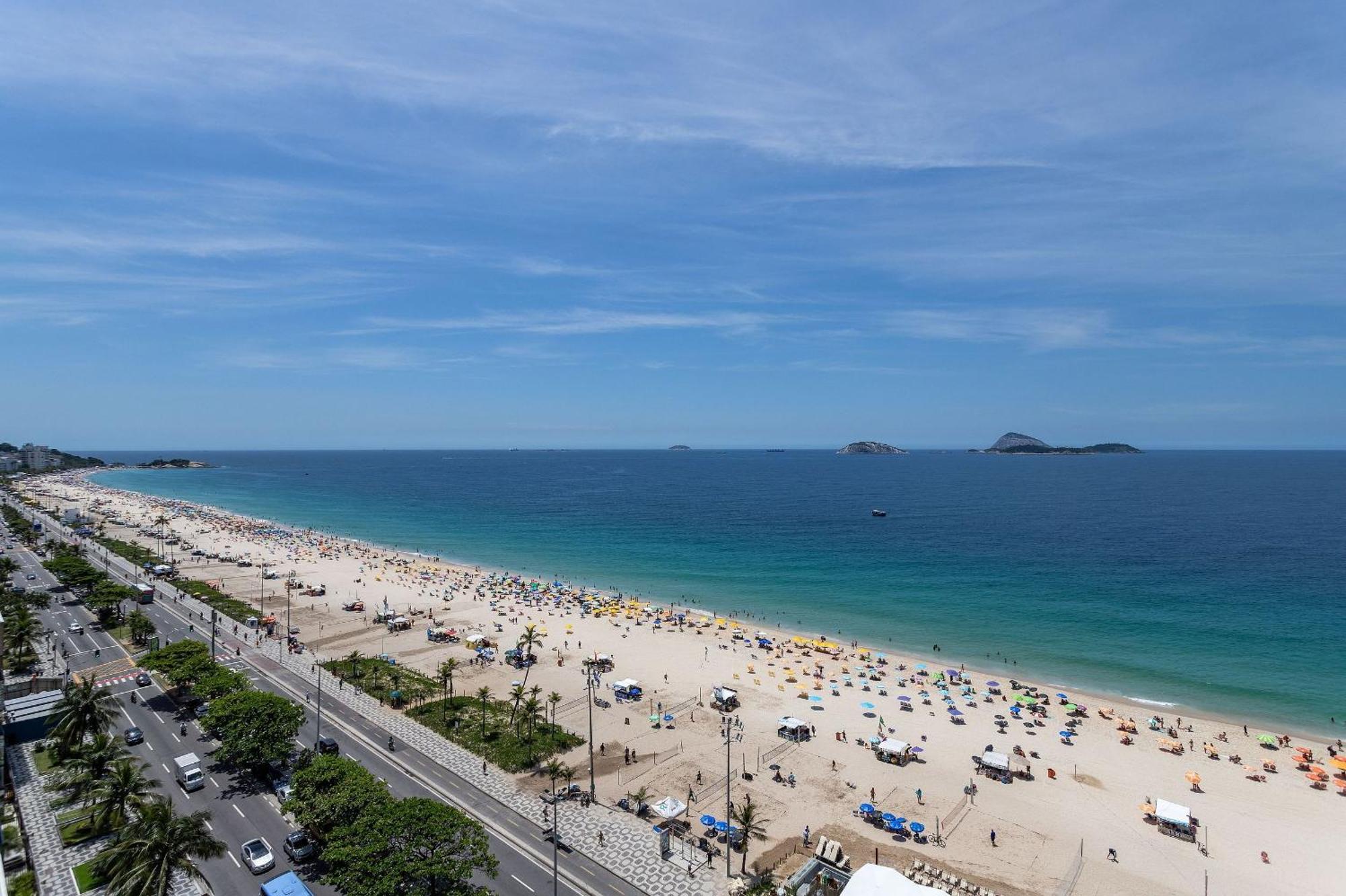 Vista Lateral, Edificio Frente A Praia Rio de Janeiro Exteriör bild
